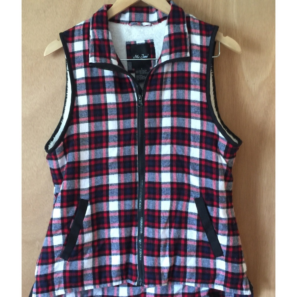 Plaid vest